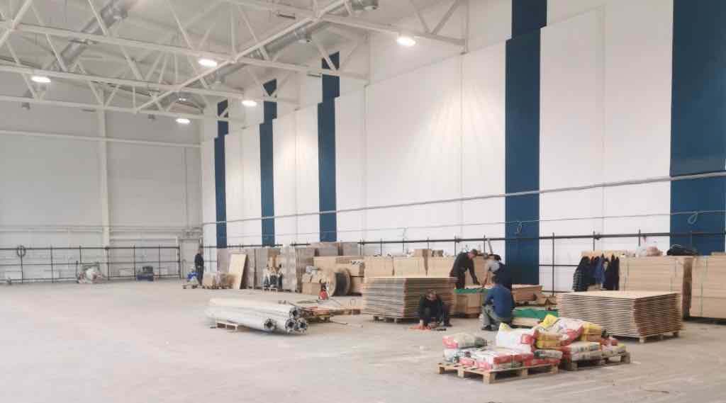 В Клетне возводят новый спортивный комплекс