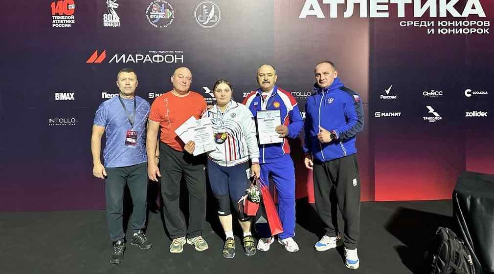 Брянская тяжелоатлетка победила на первенстве России