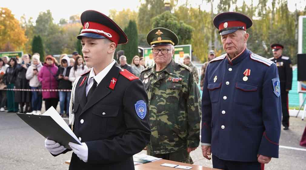 Стародубские кадеты приняли присягу на верность