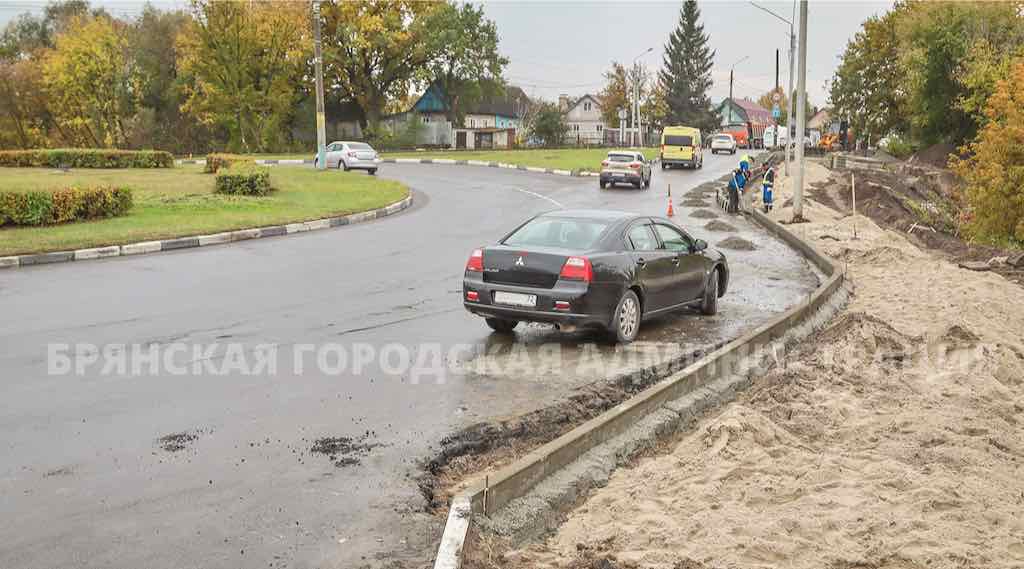 В Брянске расширяют переулок Депутатский для ликвидации заторов