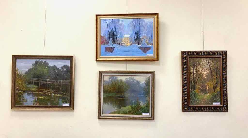 В Брянске открылась выставка Заслуженного художника России Решетнева