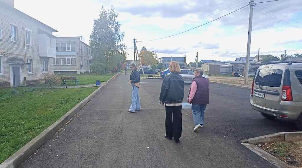 В Суземке преобразились дворы в рамках «Городской среды»