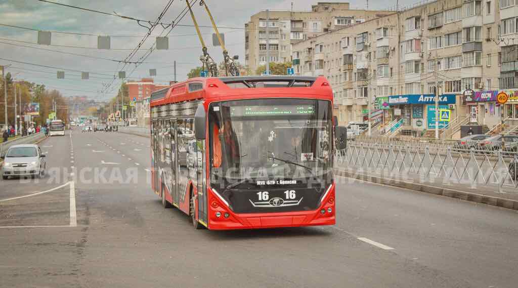 Брянские троллейбусы планируют перевезти рекордное число пассажиров
