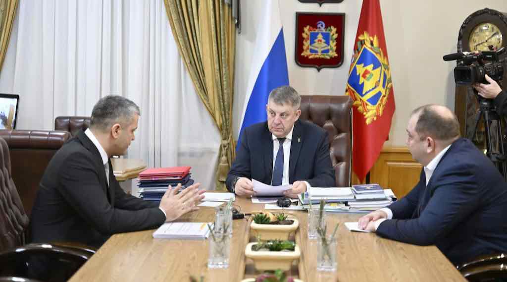 Брянский губернатор обсудил с руководством веломотозавода новые проекты