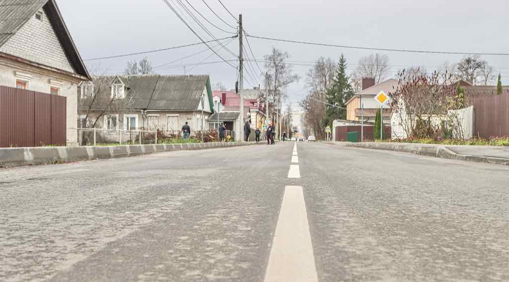 В Брянске завершается реконструкция улицы Калужской