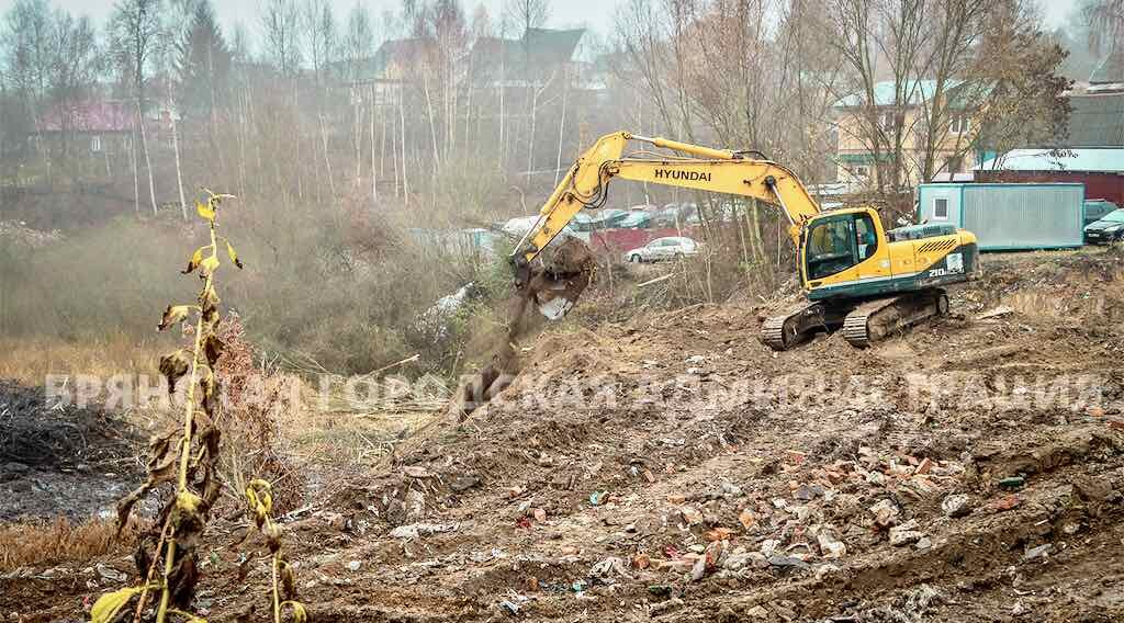В Брянске начали строить дублер Карачижской улицы