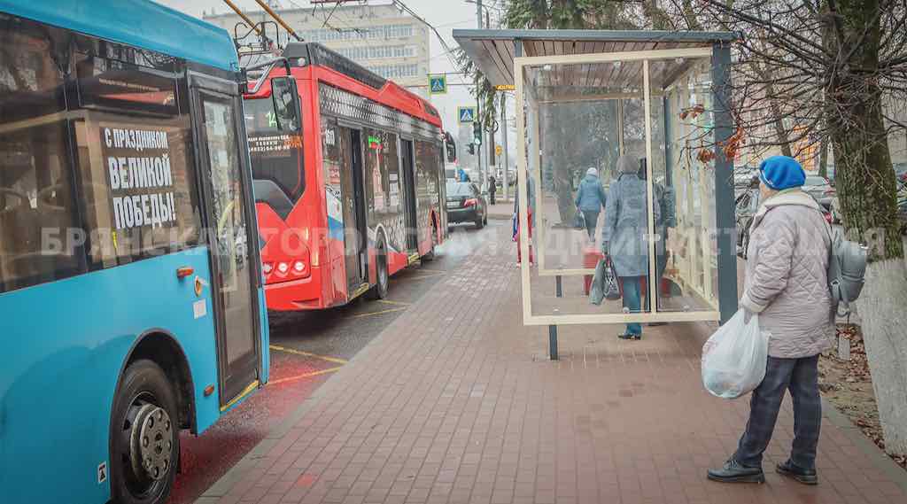 На Красноармейской улице установили современные остановки