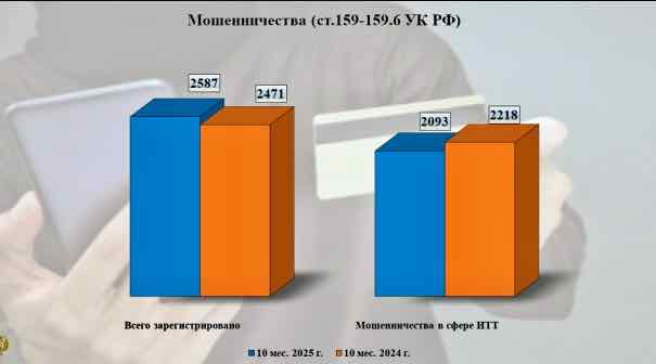 В Брянской области выросло число кибермошенничеств