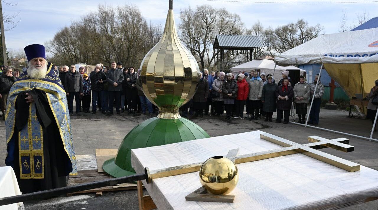 В селе Селечня Суземского района восстанавливают храм