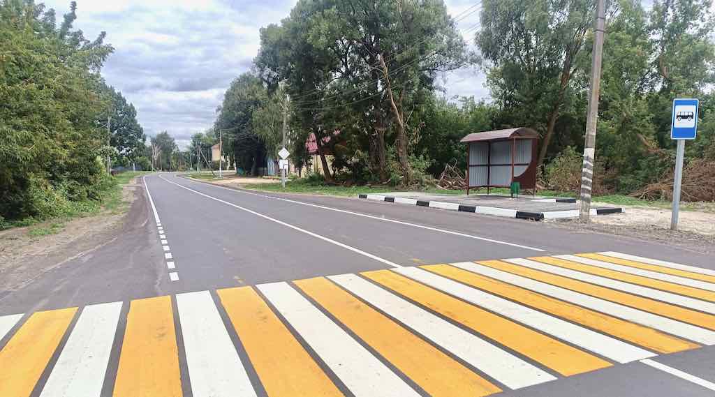 В Брянской области обновили подъезды к селам