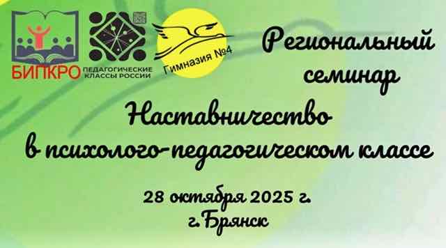 В брянской гимназии прошел семинар по наставничеству