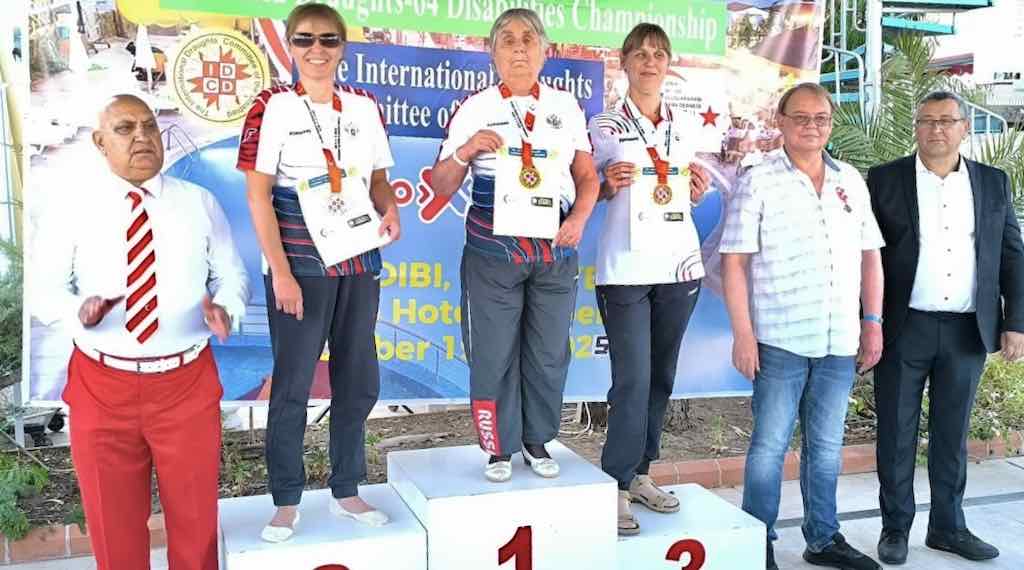 Брянская шашистка Любовь Волкова завоевала золото на чемпионате мира