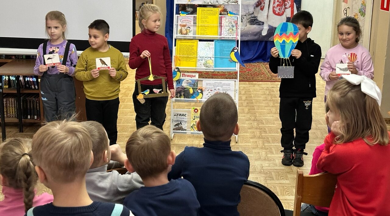 Дошкольникам рассказали про Синичкин день