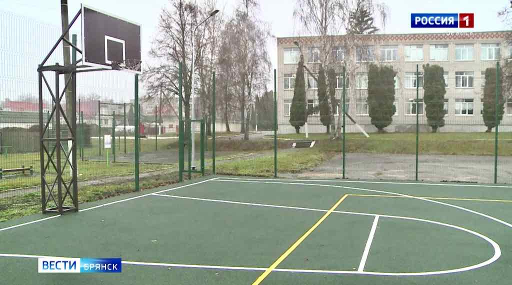 В Стародубе обустраивают новые детские и спортивные площадки