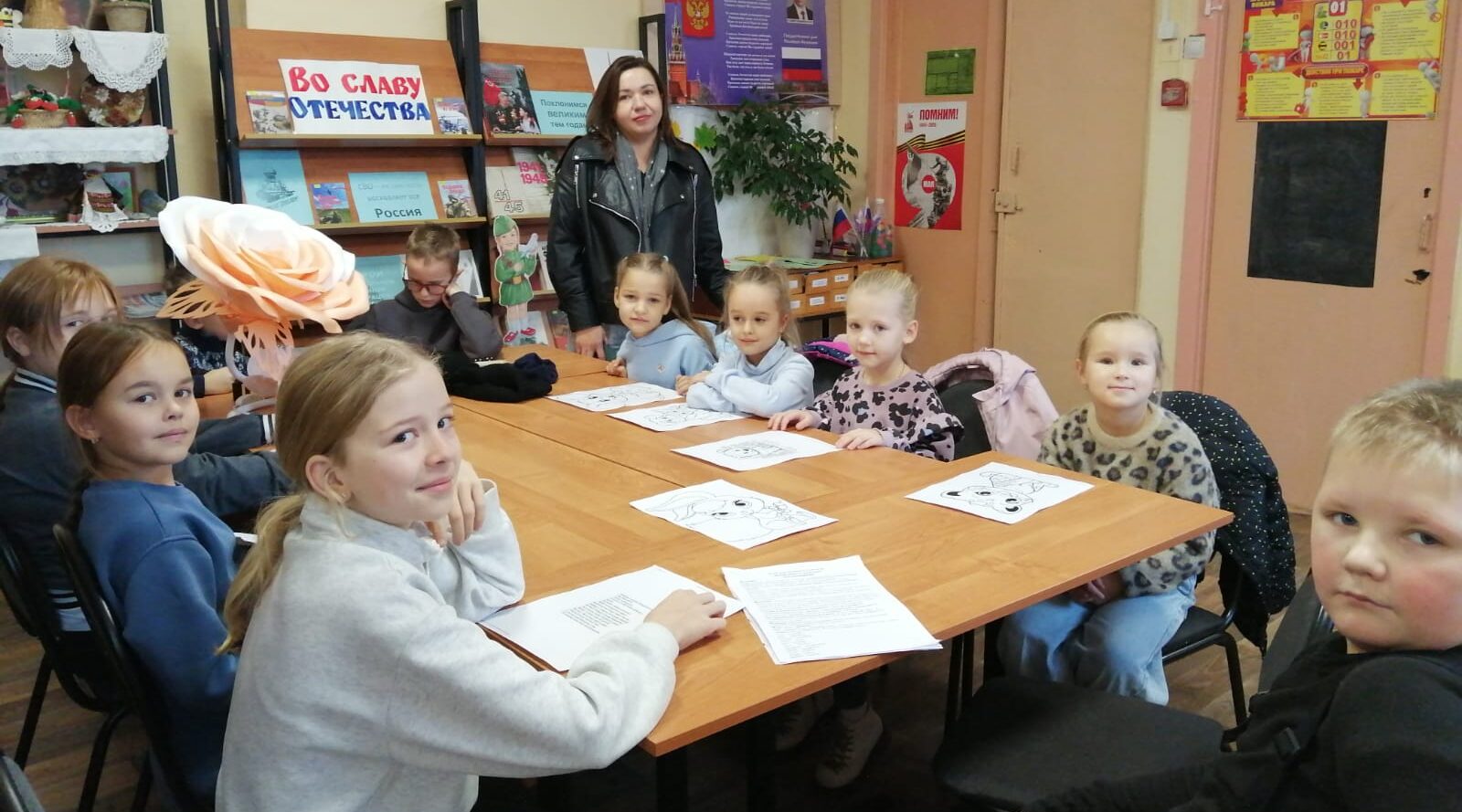 Детский праздник знаний в Толмачевской сельской библиотеке