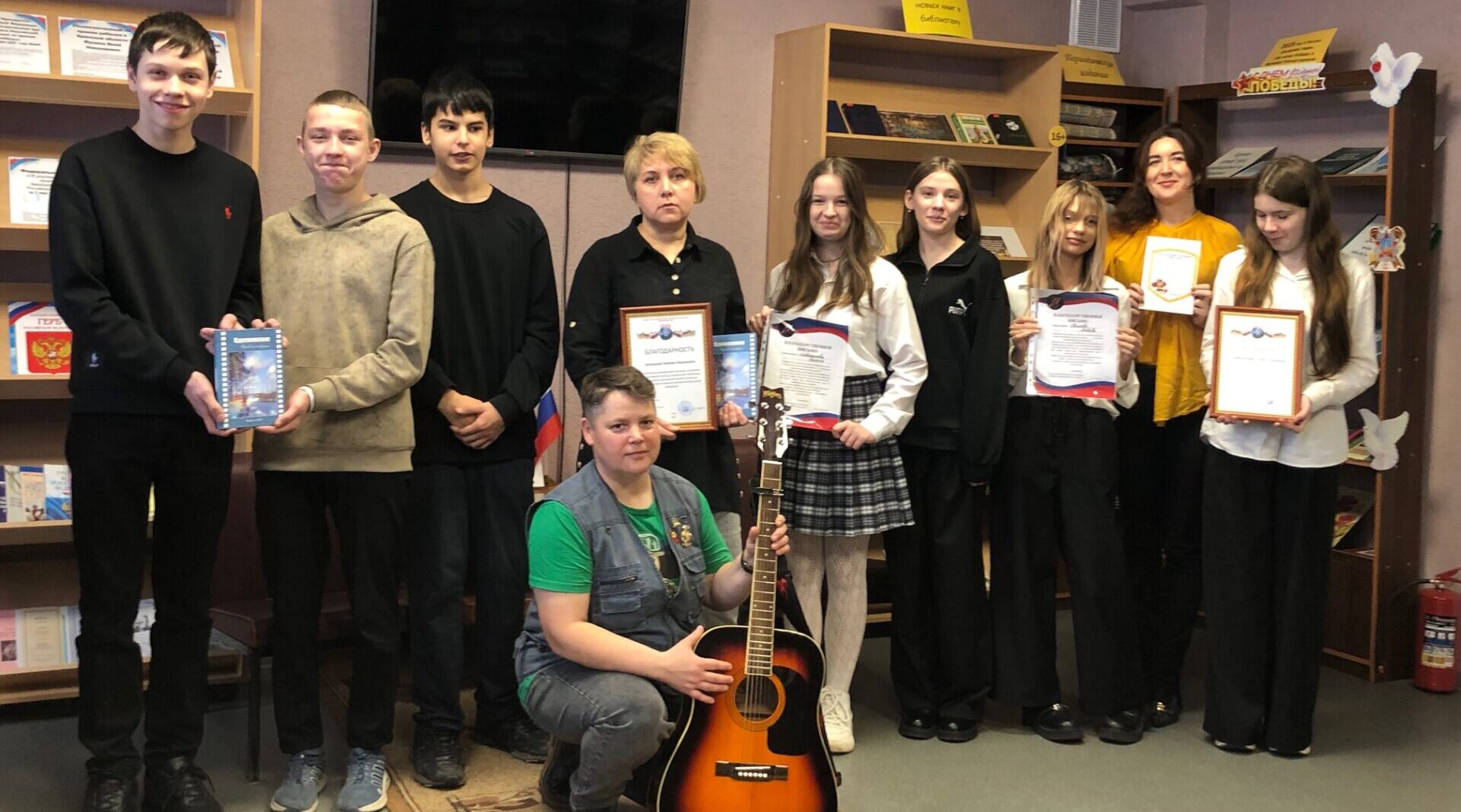 Карачевские школьники встретились с поэтами