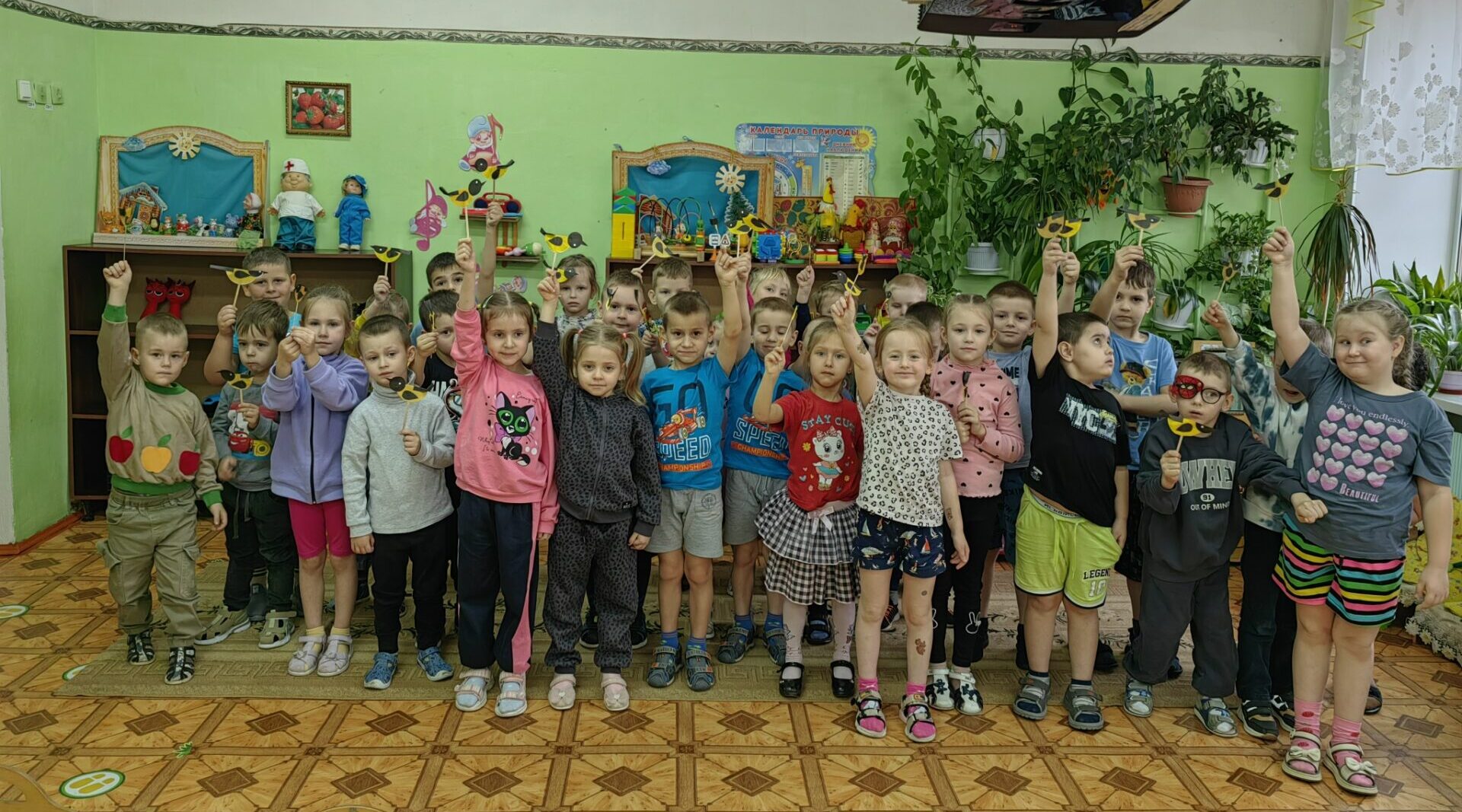 День синички провели в детском саду «Солнышко»