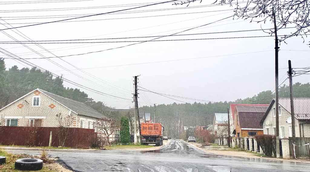 В Жуковке Брянской области заасфальтировали улицу Звёздную