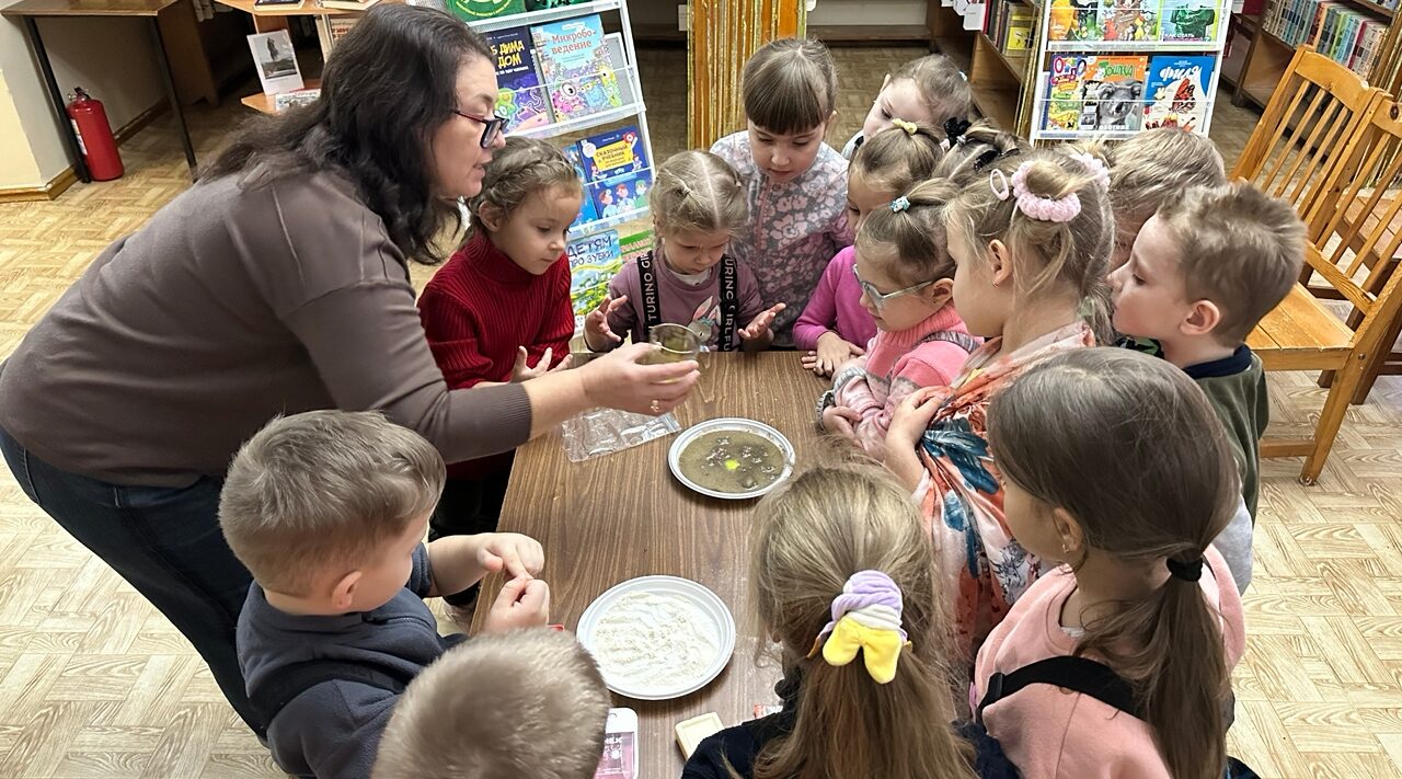 Брянским дошкольником рассказали о вирусах и защите от них