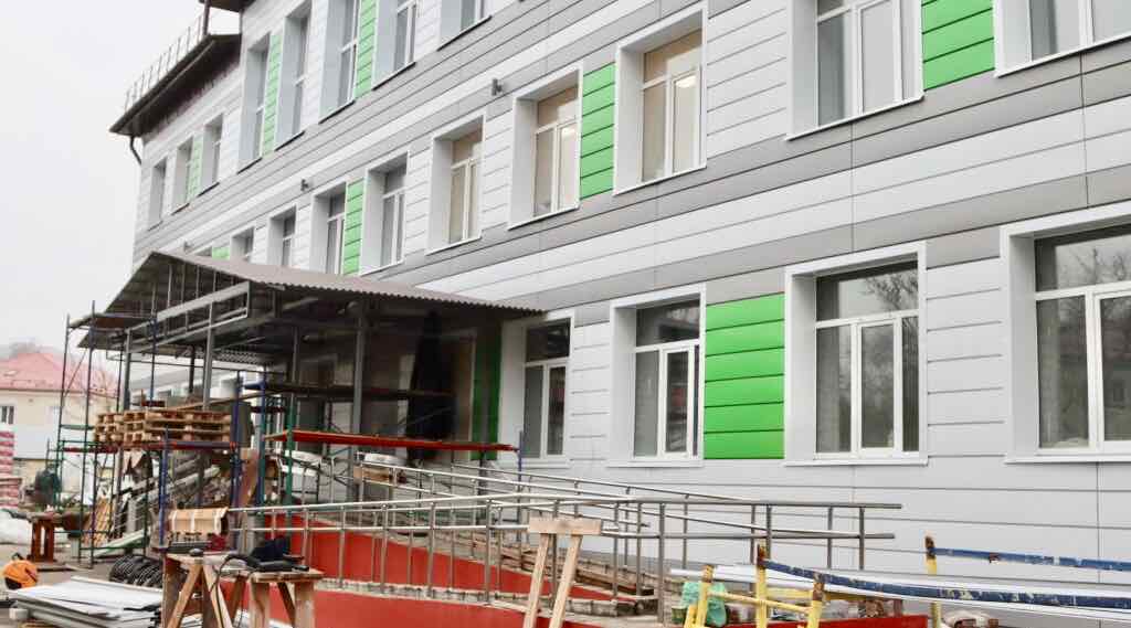 Капремонт в брянской школе № 42 близок к завершению