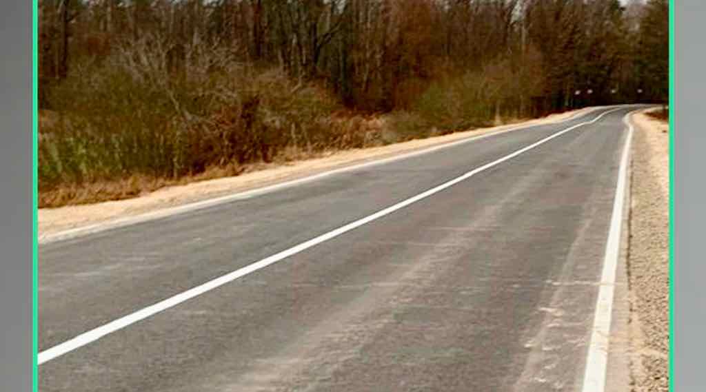 Отремонтирован 11-километровый участок трассы в Суземском районе