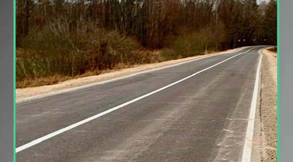 В Злынковском районе Брянщины завершили ремонт дороги досрочно