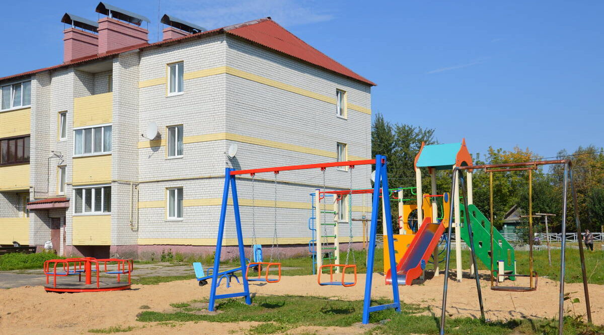 В Гордеевском районе ведётся благоустройство дворов и общественных пространств