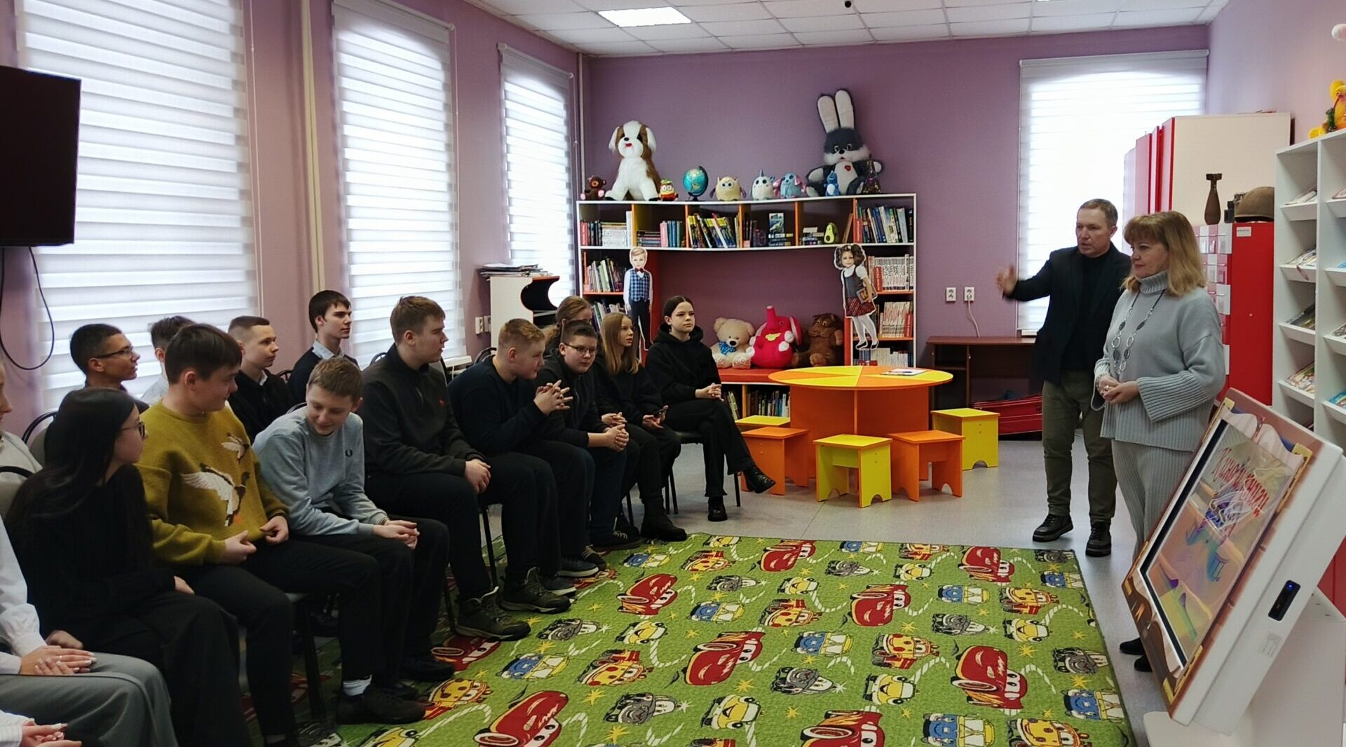 В Карачеве  школьники состязались в интеллектуальной игре «Кино и книга»