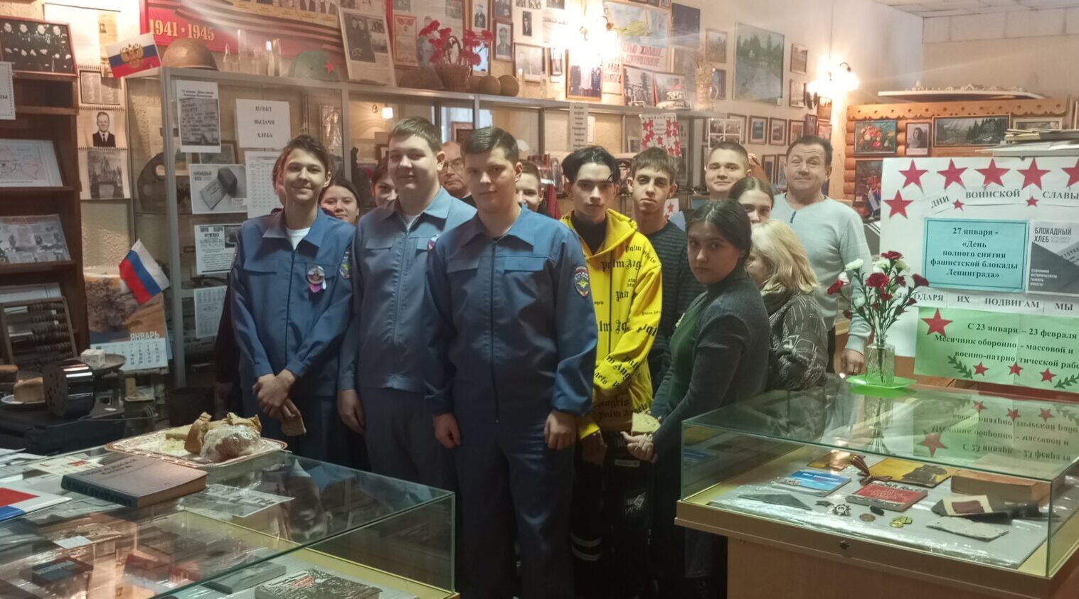 Для жителей Брасовского района работала выставка «Блокадный Ленинград в десяти предметах»