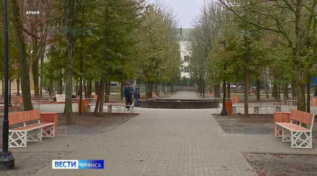 В Брянске реконструируют парк «Олимпийский»