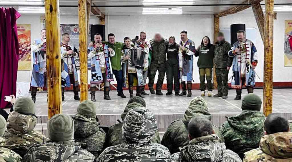 Брянский ансамбль «Ватага» выступил для участников СВО