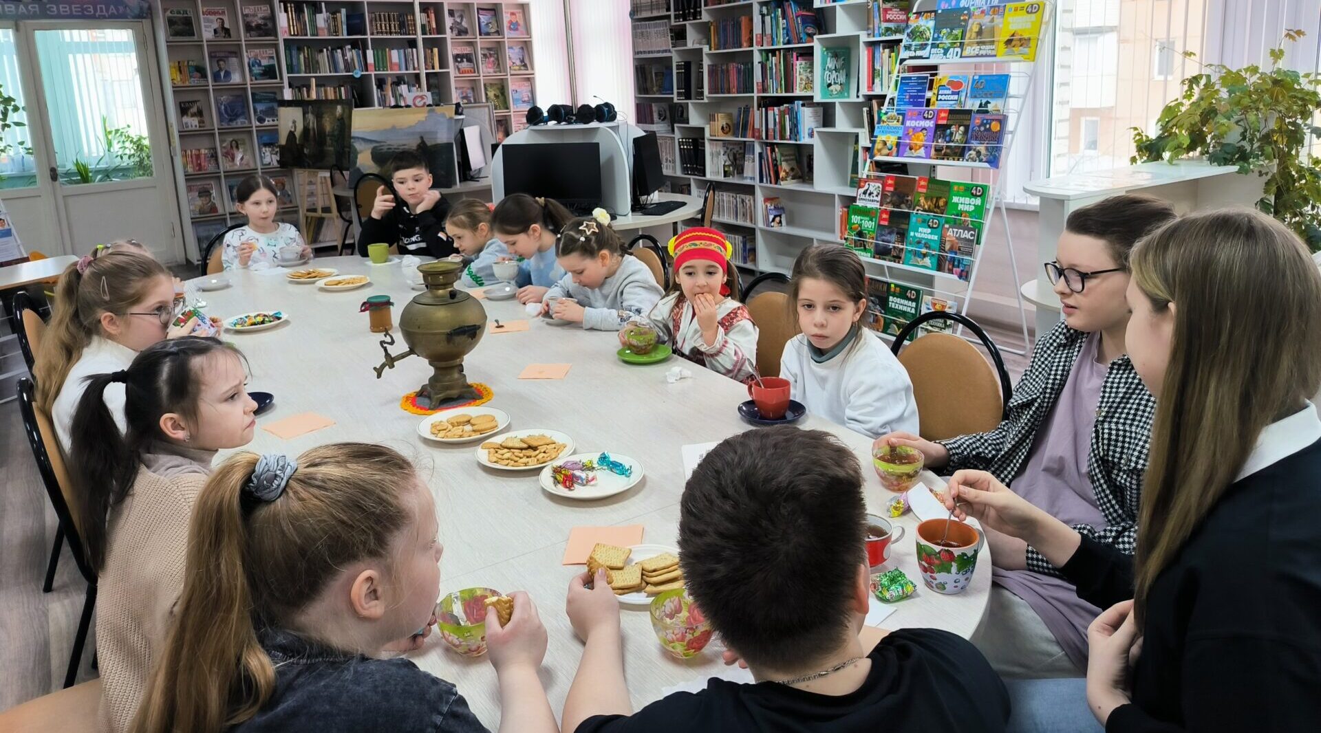 Семейная Масленица прошла в детской библиотеке Брянска