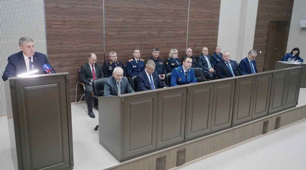 Александр Богомаз принял участие в коллегии прокуратуры Брянской области