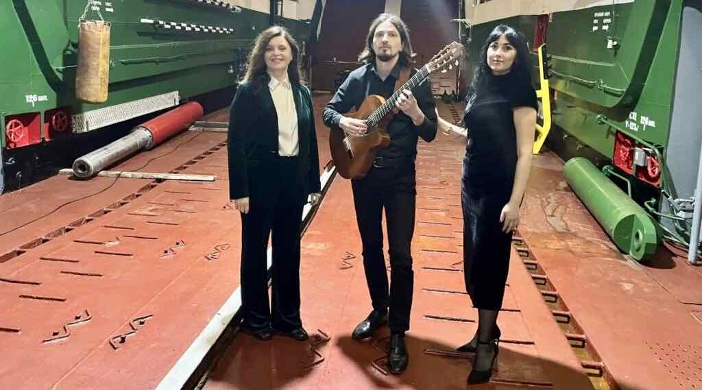 Брянские музыканты дали концерт в трюме боевого корабля