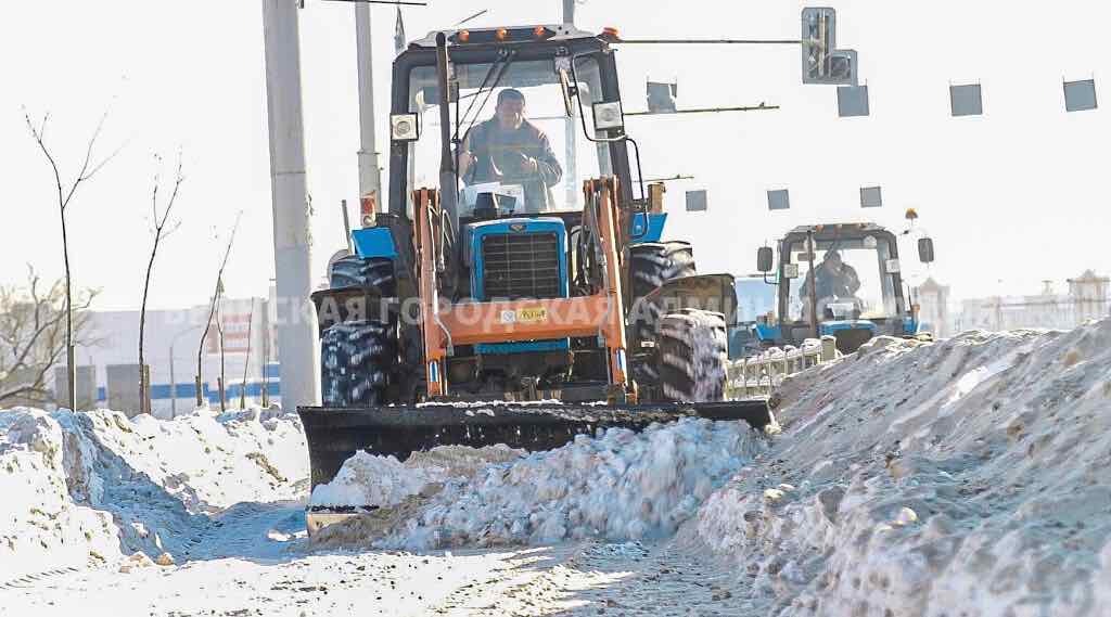 Брянск готовится к новому снегопаду