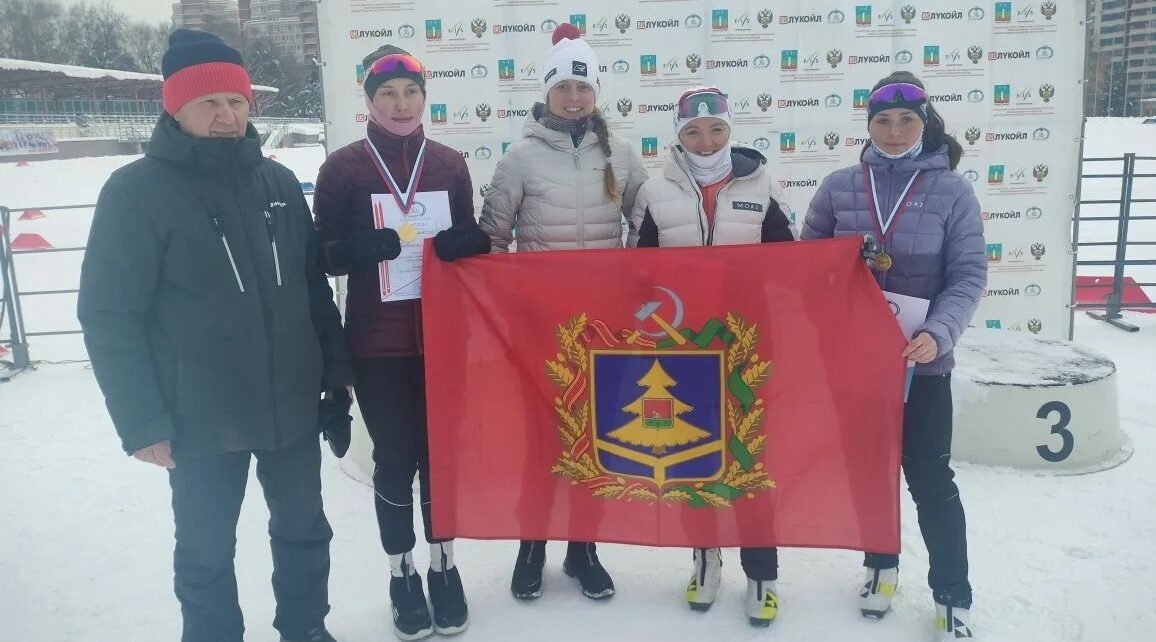 Брянские лыжники уверенно победили в гонке Чемпионата ЦФО