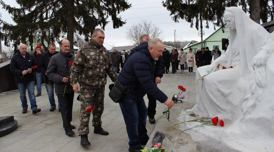 В Климове Брянской области отметили 37-ю годовщину вывода войск из Афганистана