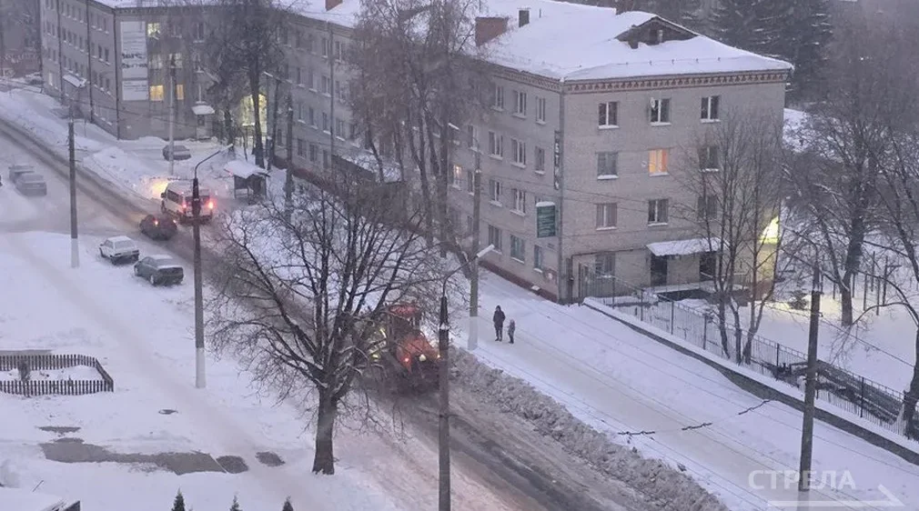 Улицы Брянщины активно чистят от снега