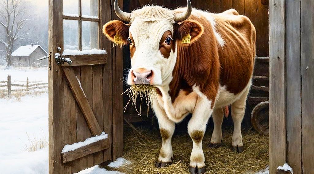 В Клетнянском районе появились 37 телят в зимний отёл