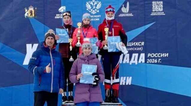 Брянские лыжницы завоевали медали на Спартакиаде учащихся России