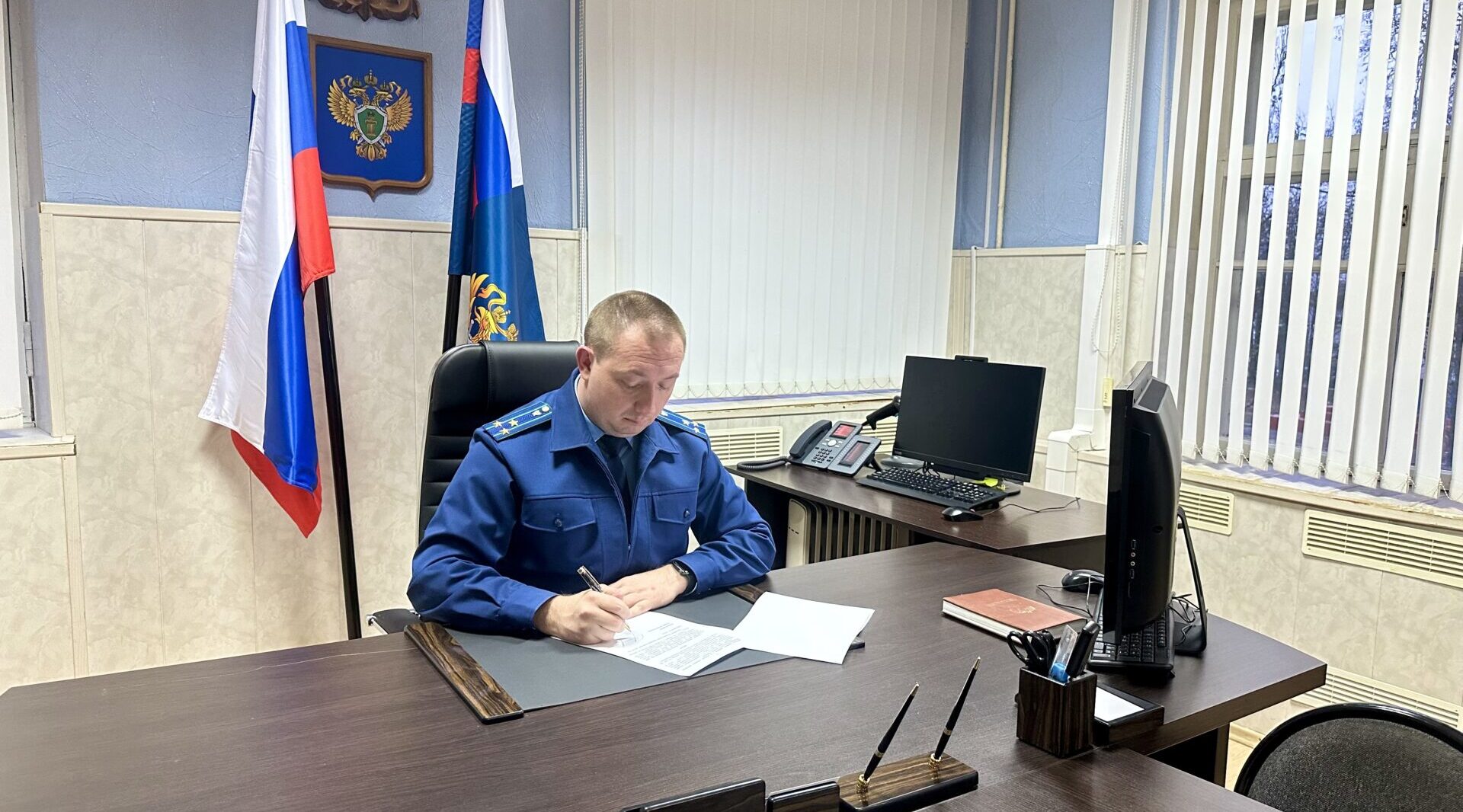 Прокурор Фокинского района Брянска подвёл итоги работы за 2025 год