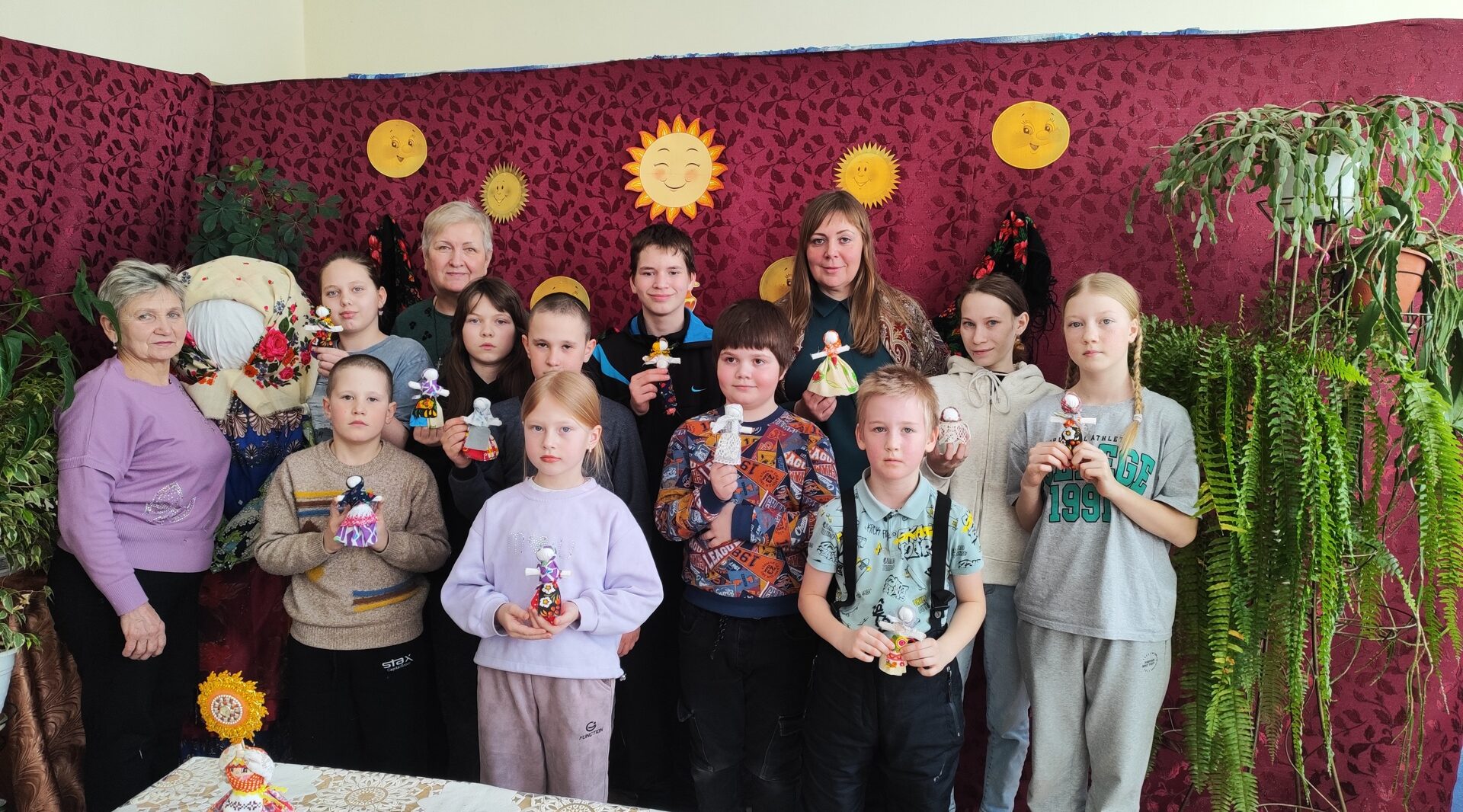 В Бошинской библиотеки устроили творческие посидеки