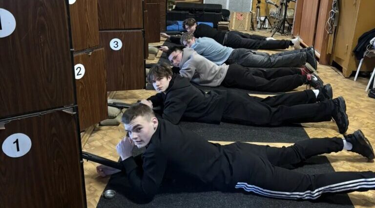 В Фокинском районе Брянска прошла спартакиада допризывников