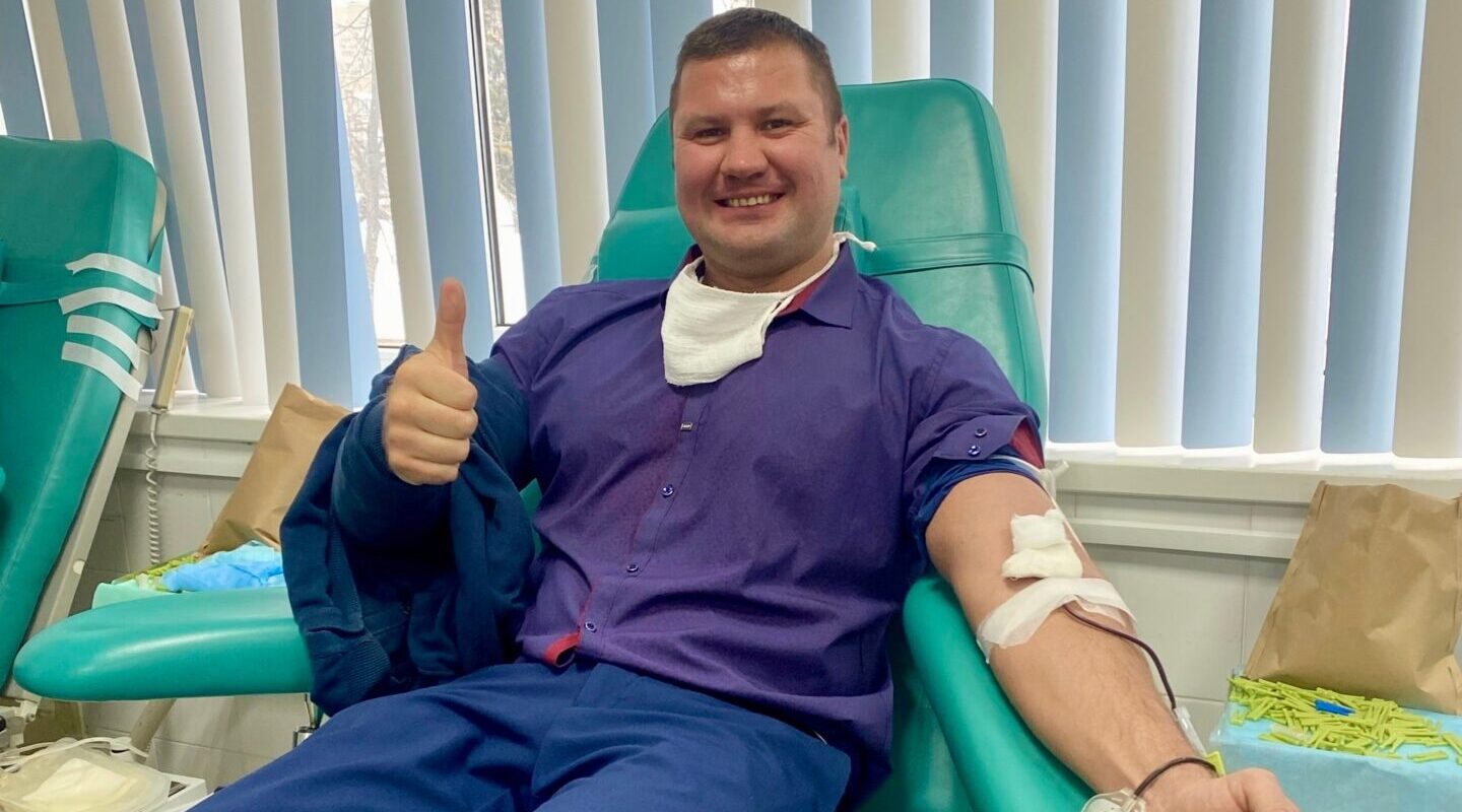 Чемпионское сердце в донорском движении Брянщины