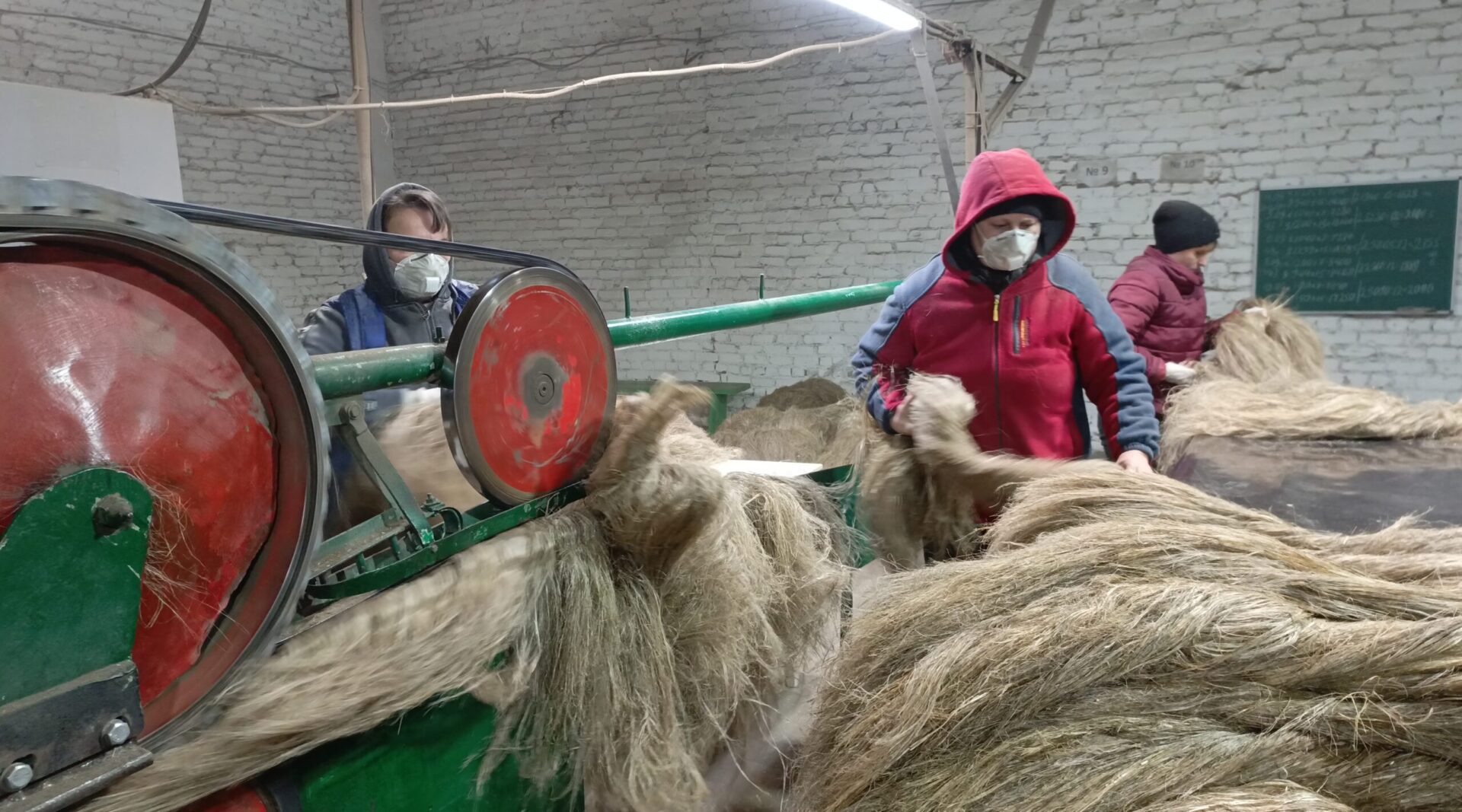 В Дубровке возобновило работу предприятие ООО «Брянский лён»