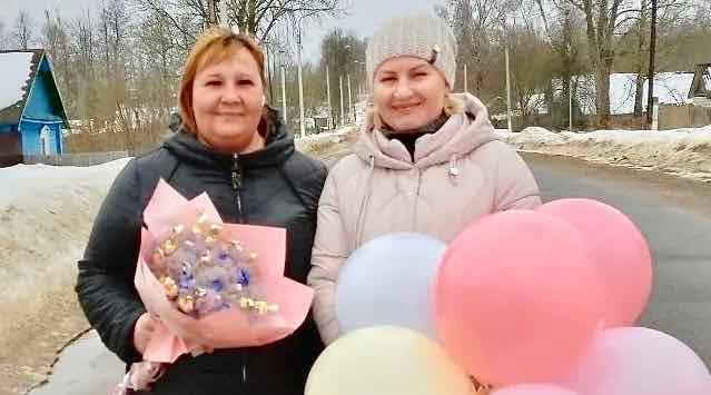 В Суражском районе поздравили с 8 Марта жён и матерей участников СВО