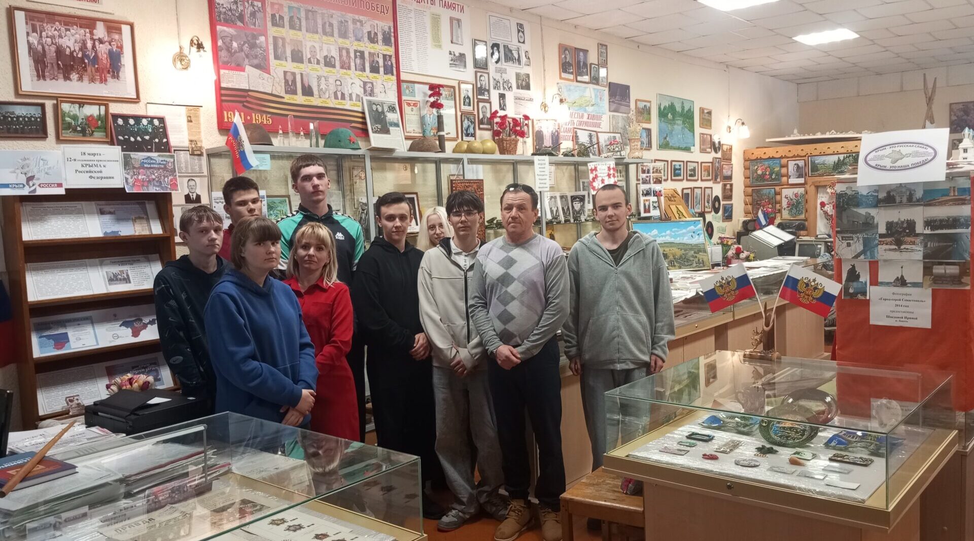 В музее Брасовского района «Крымской весне» посвятили выставку