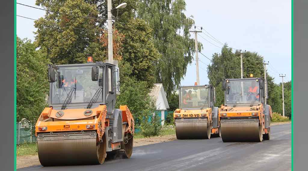  Новозыбковском округе завершат ремонт 9-километрового участка дороги Сновское – Рогов – Вербовка