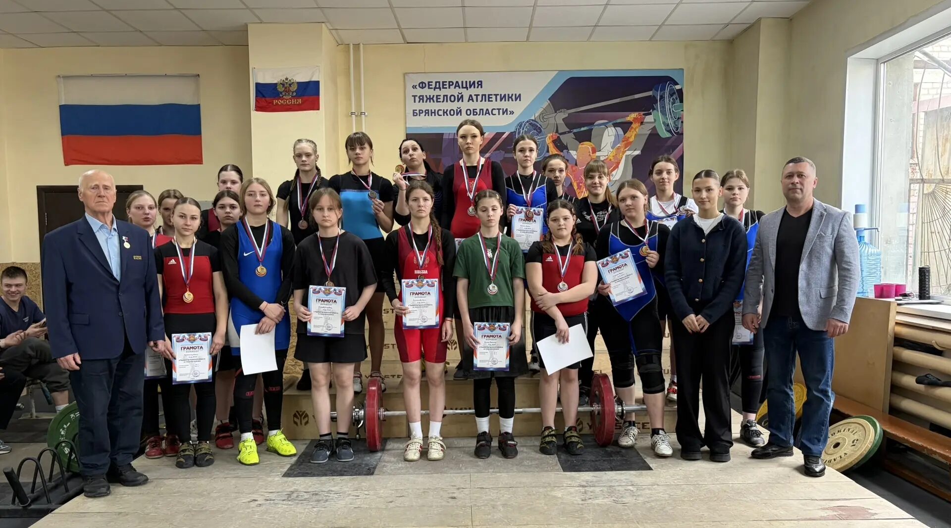 Подведены итоги Первенства Брянской области по тяжелой атлетике