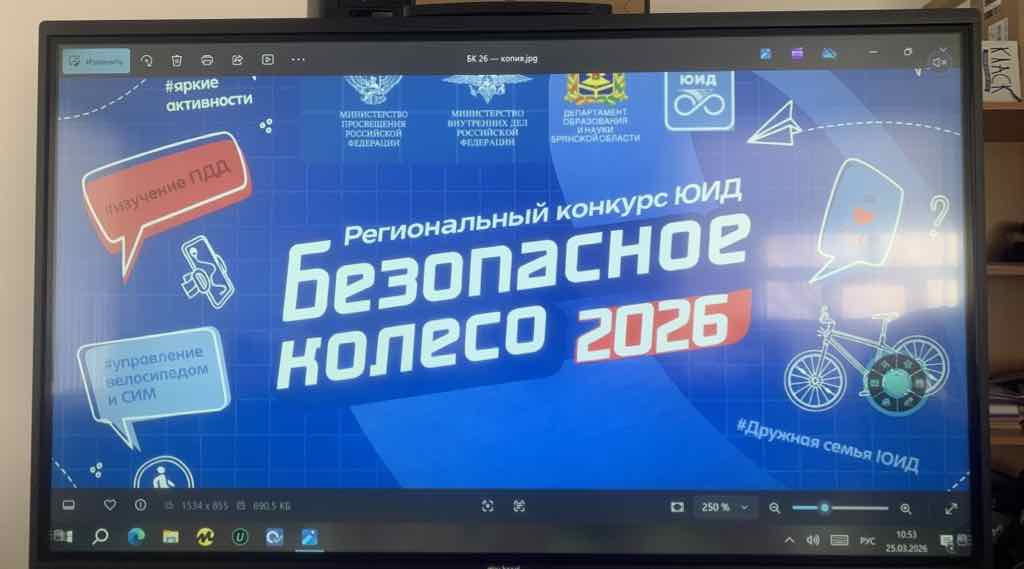 В Брянске проходит финал регионального этапа конкурса ЮИД «Безопасное колесо»